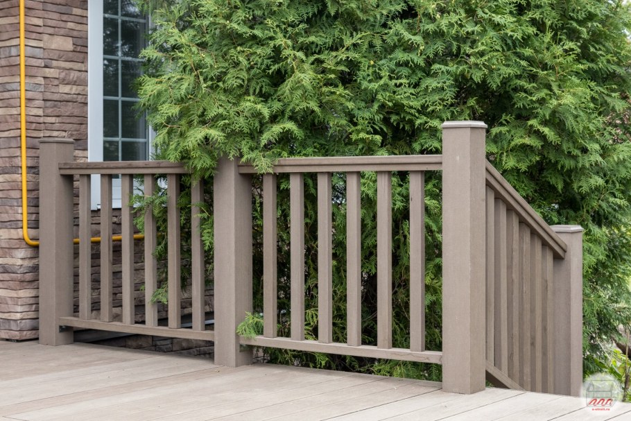 Древесно-полимерный композит перилла