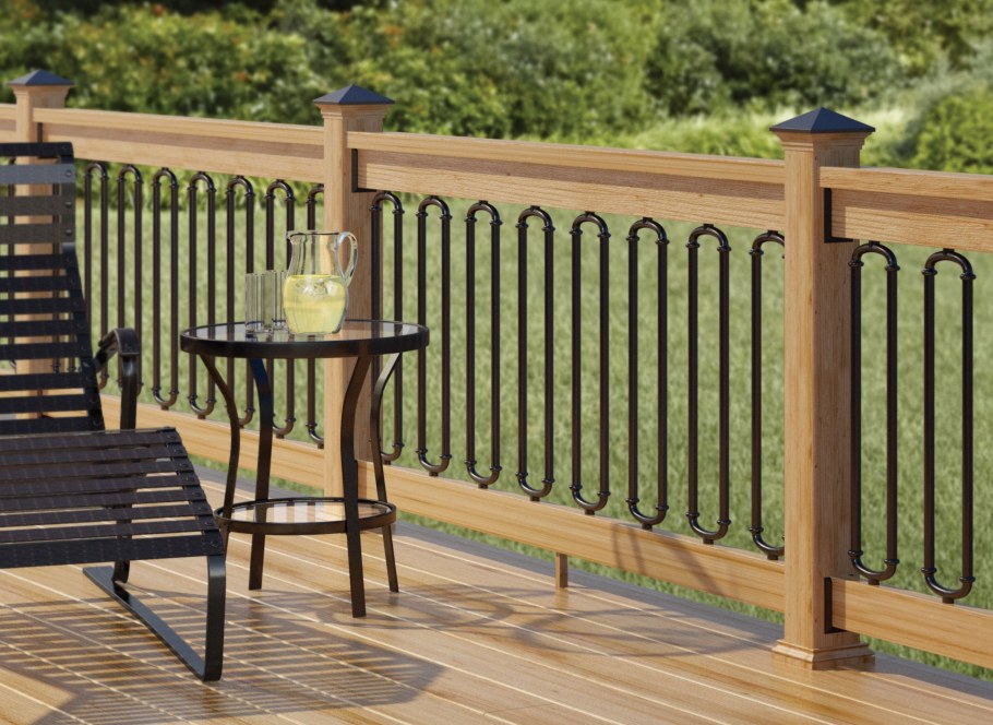 Решетчатые ограждения для террас