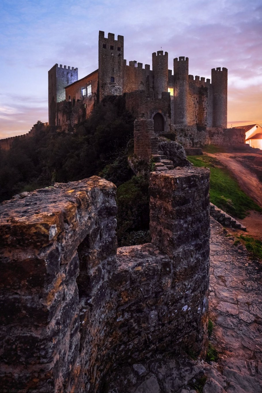 Замок в Англии средневековый развалины