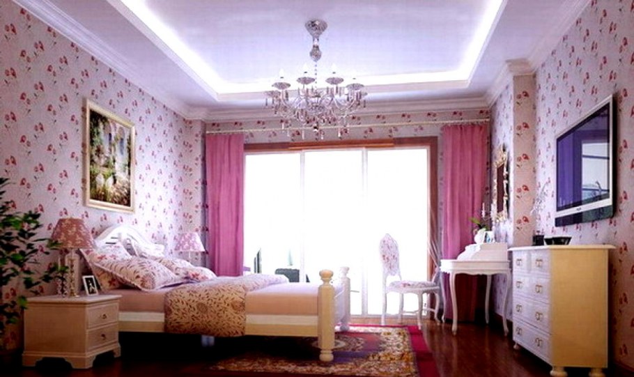 Лавандовый цвет в интерьере