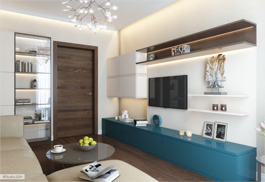 Гостиные в стиле Контемпорари