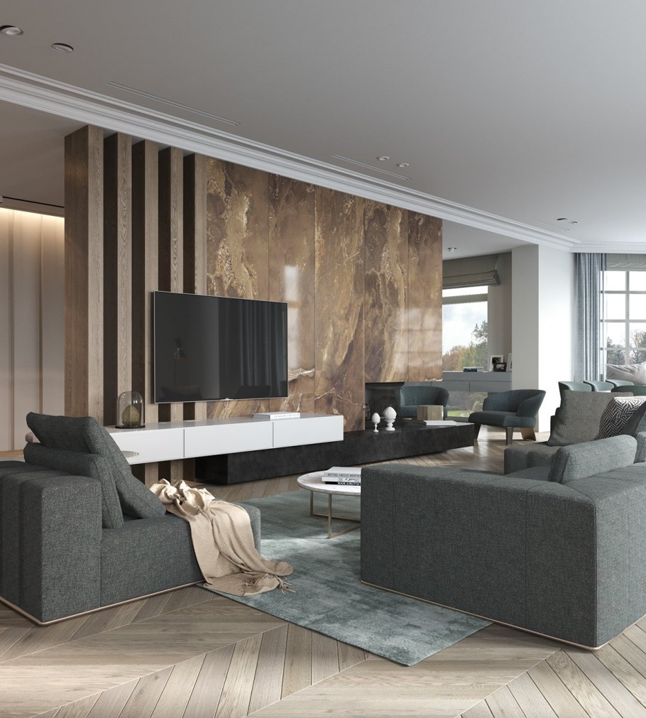 Стиль интерьера контемпорар