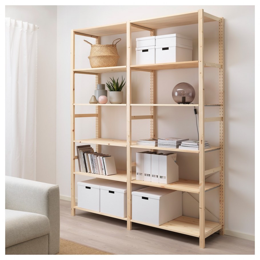 Hemnes ХЕМНЭС стеллаж