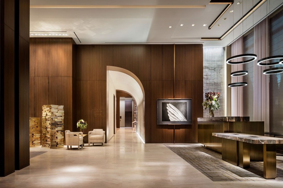 Four Seasons Hotel Lobby Interior