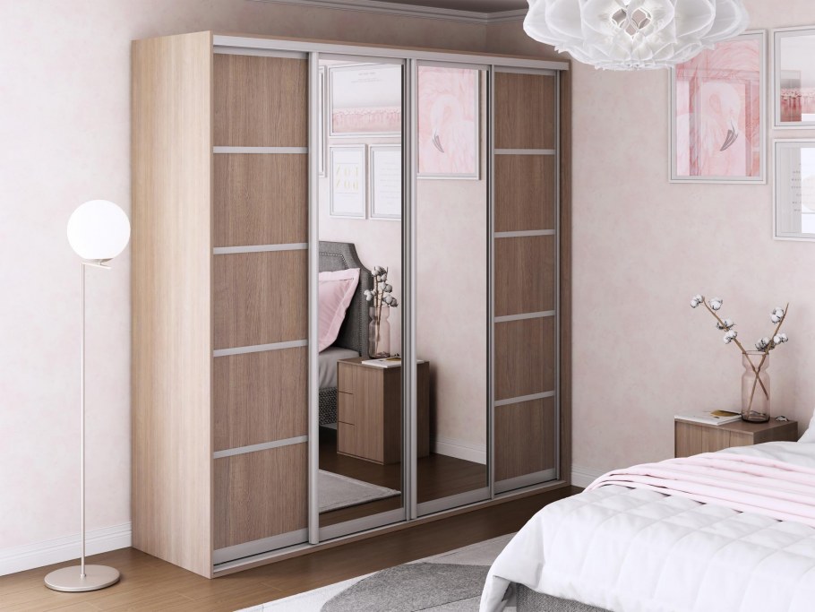 Радиусные шкафы купе 2000