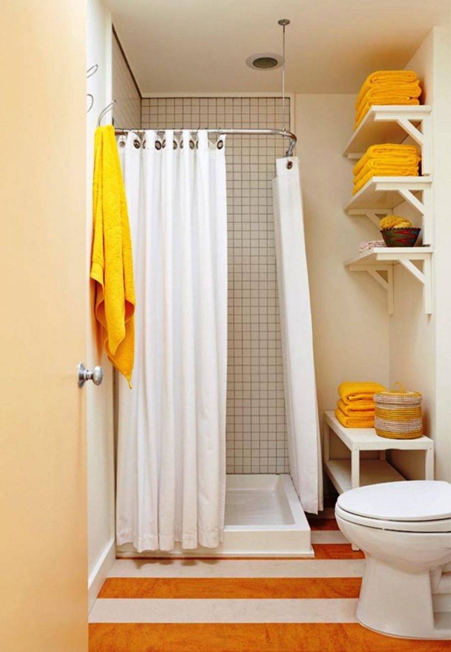 Шторы в ванную комнату