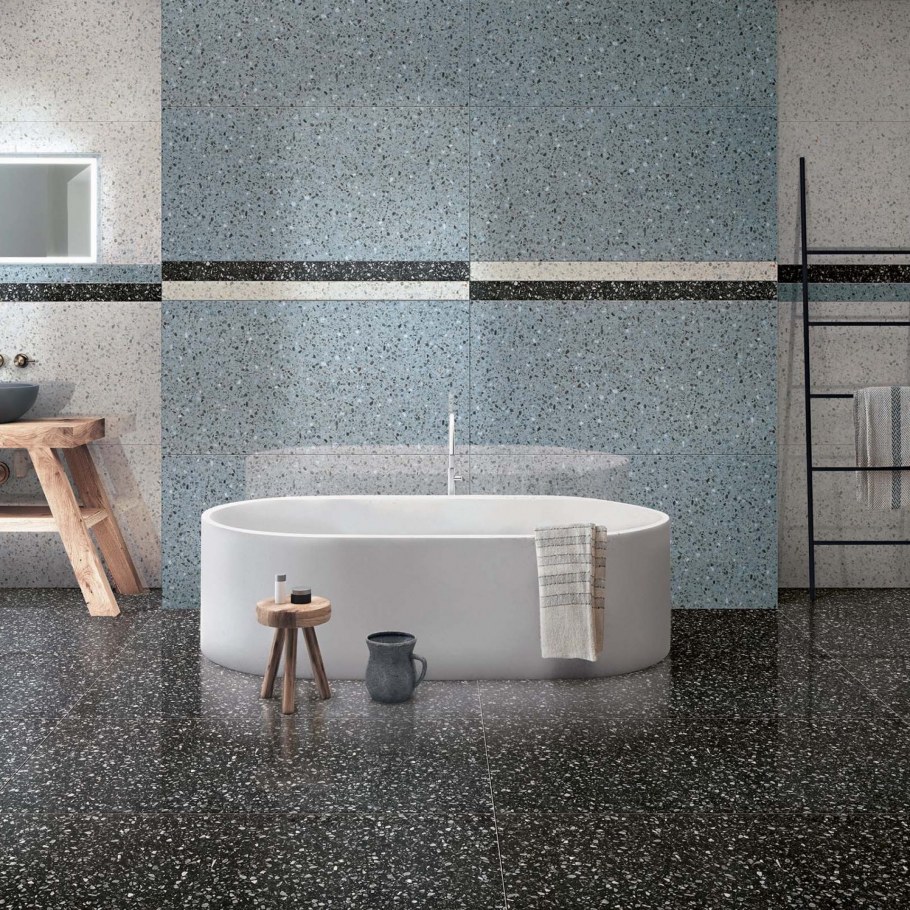 Керамогранит terrazzo Bianco Venezia