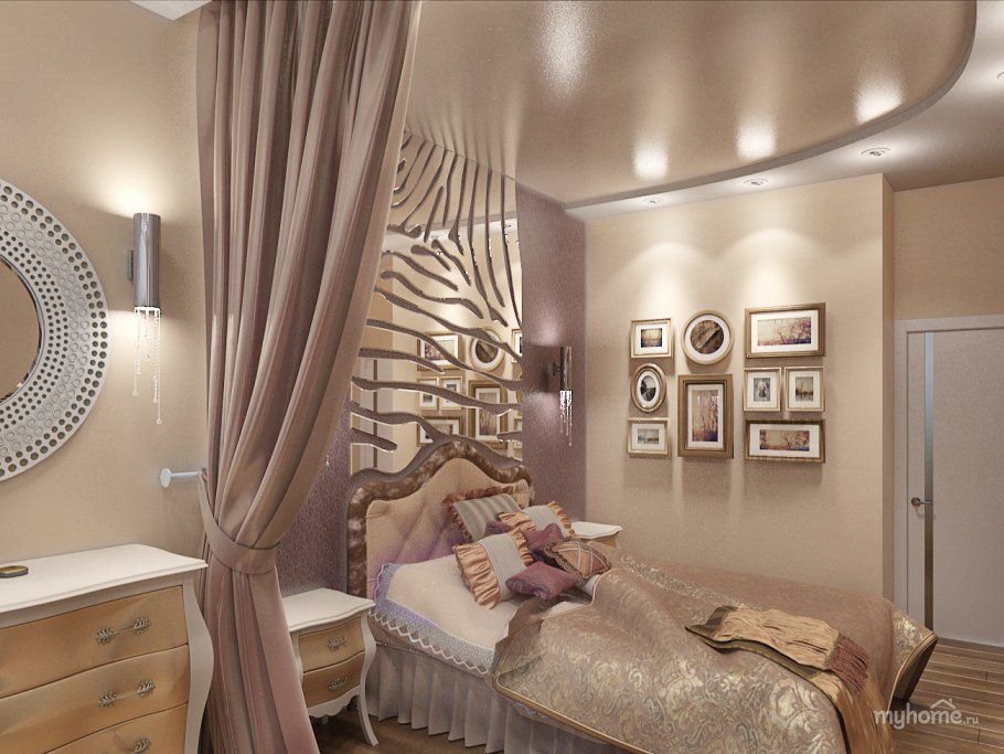 Спальня в трешке