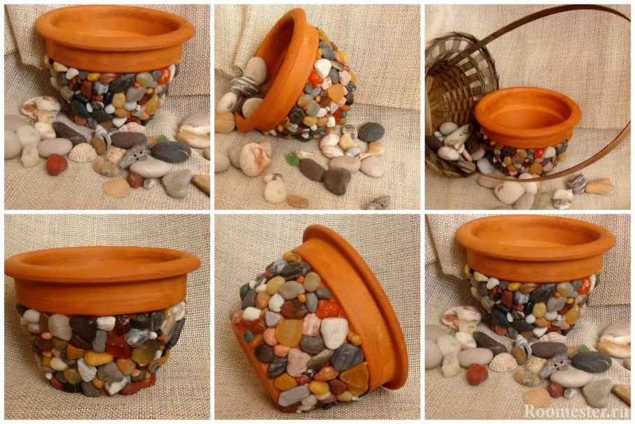 Кашпо декор