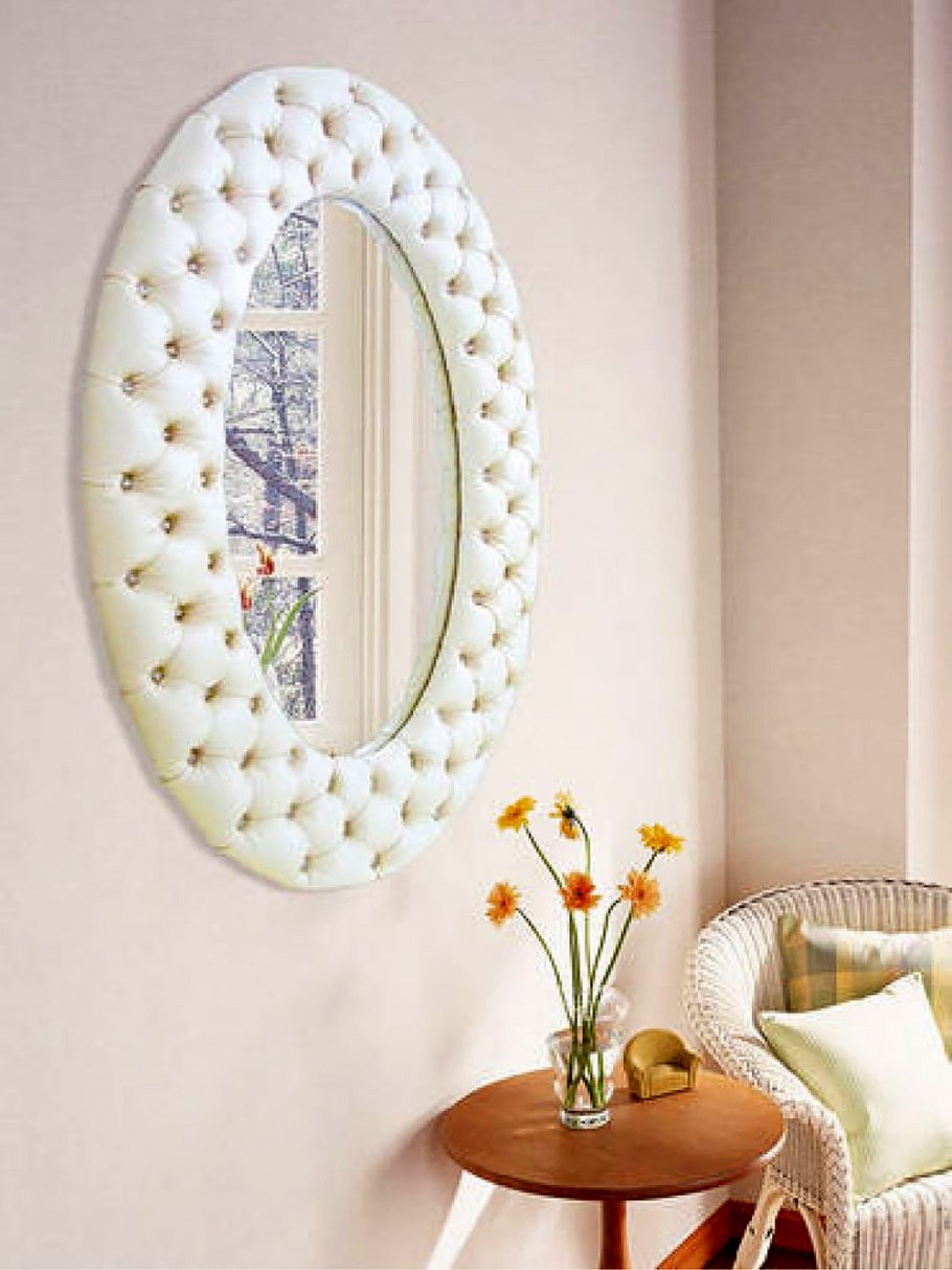 Зеркало в каретной стяжке