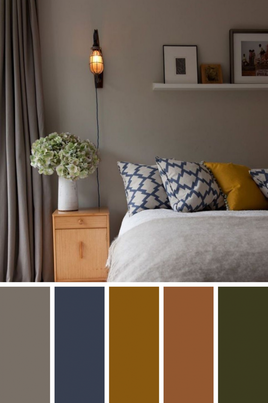 Сочетание светло серого цвета в интерьере