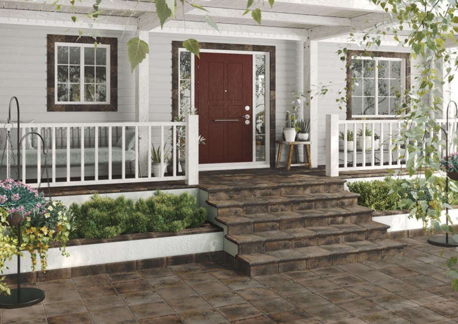 Чем отделать ступени крыльца на улице в частном доме