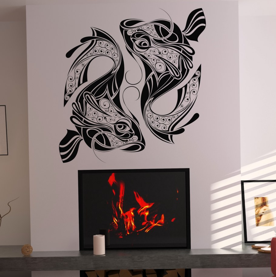 Графика в интерьере