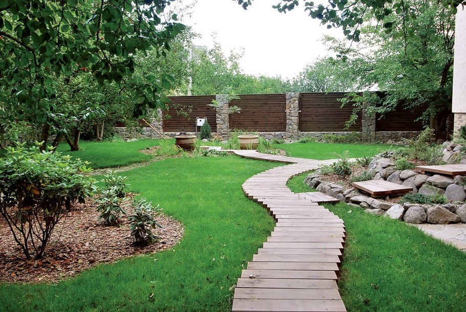 Ландшафт дачного участка