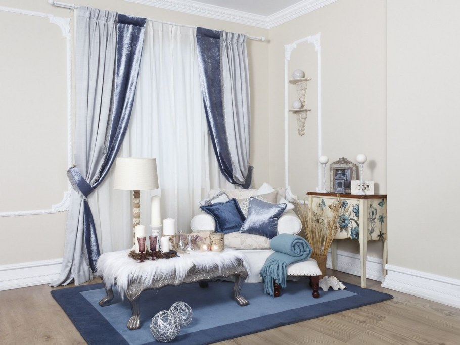 Креативные шторы в комнату