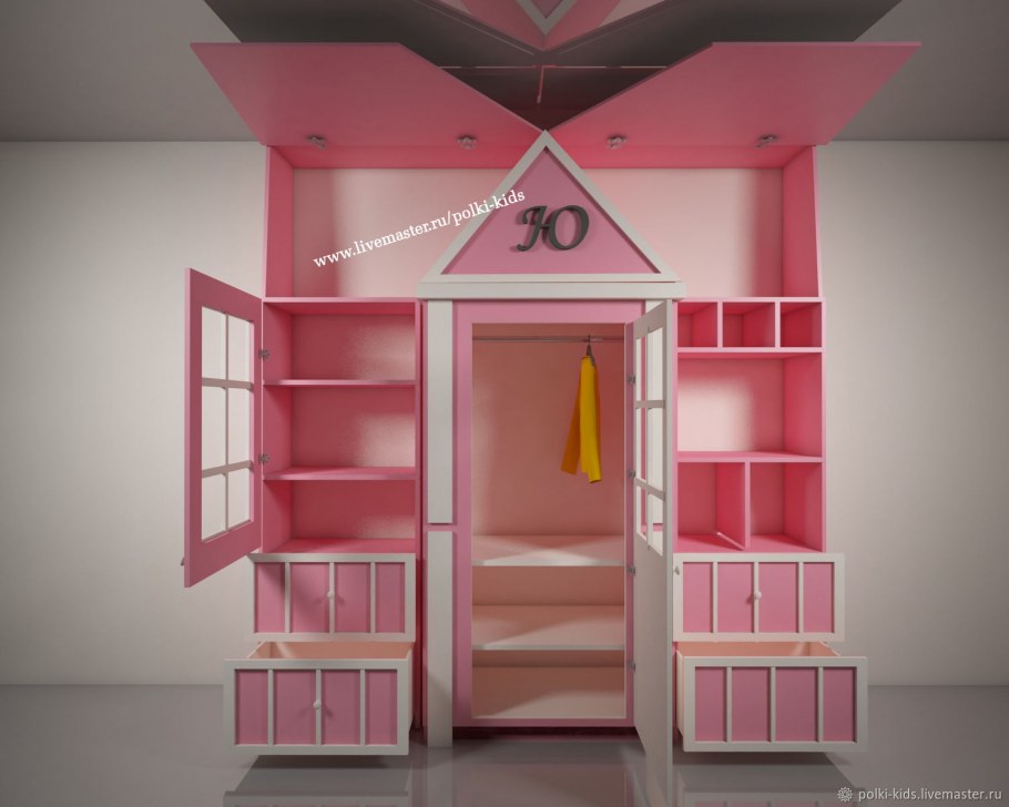 Кровать домик Сканди