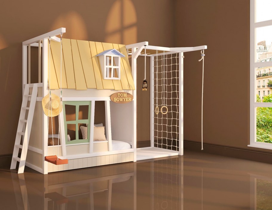 Кровать домик для девочки