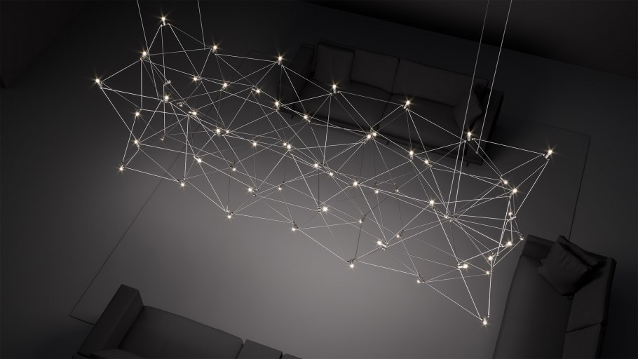 Натяжной потолок Млечный путь