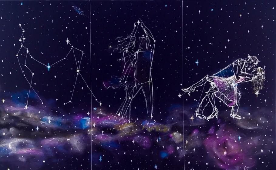 Постеры с созвездиями своими руками