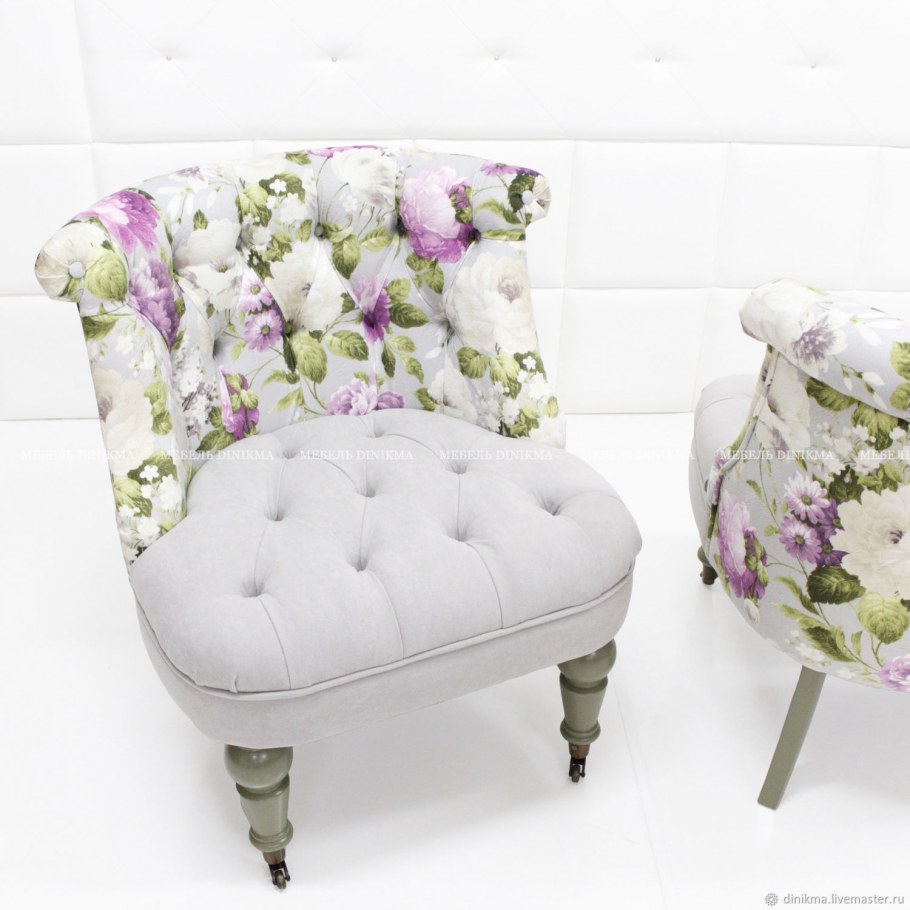 Кресло Альба с каретной стяжкой