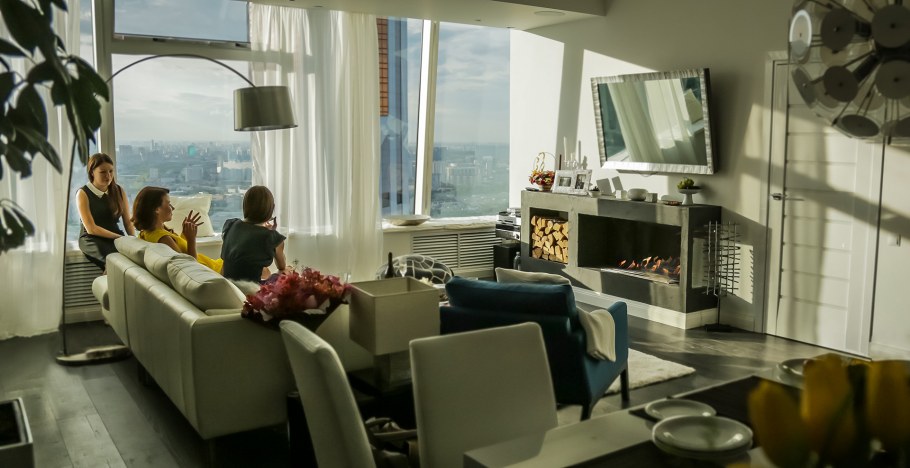 Москва Сити башня Империя 57 этаж бар