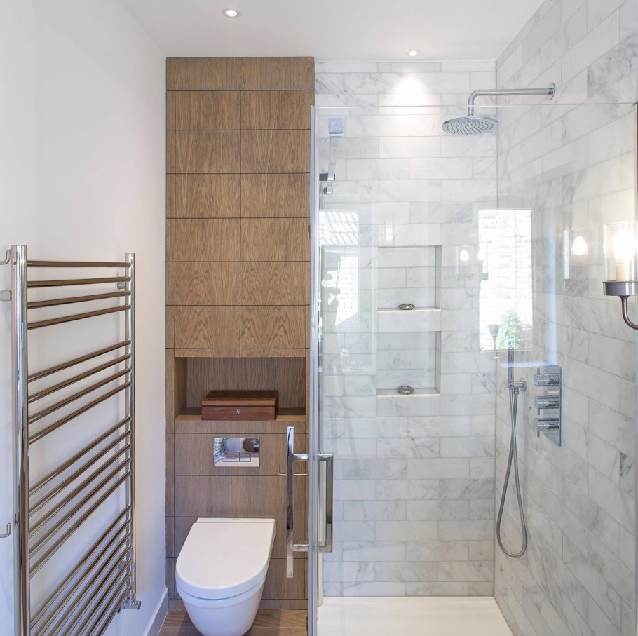 Душевая в скандинавском стиле