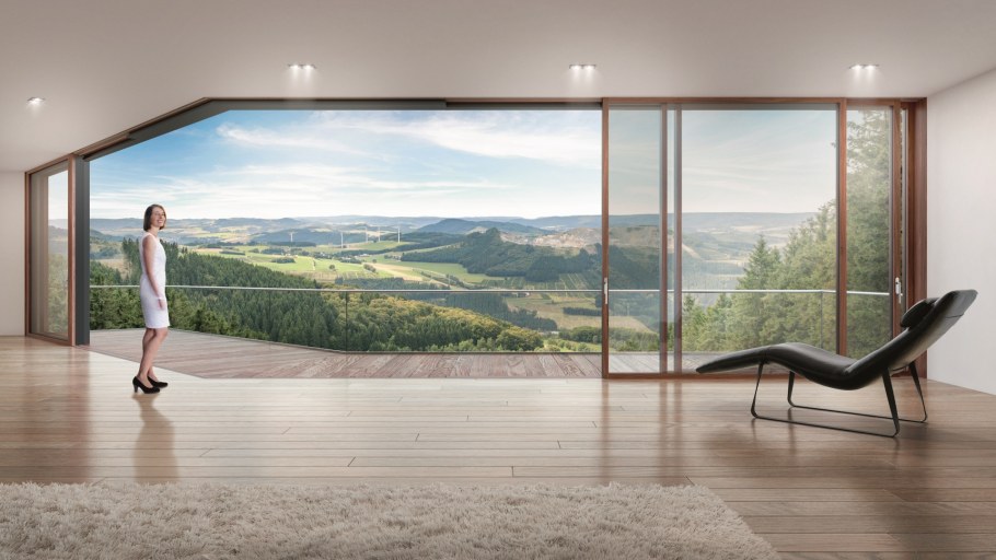 Раздвижные панорамные окна