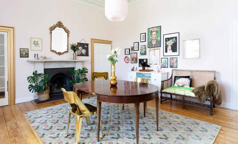 Шотландский тартан в интерьере