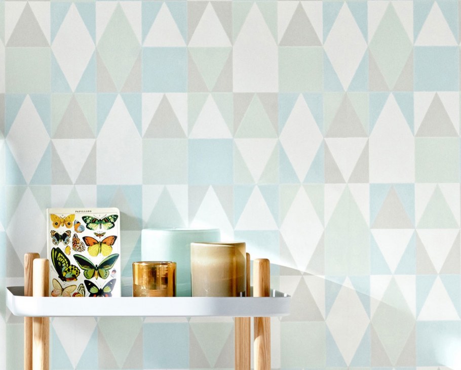 Обои в детскую геометрия