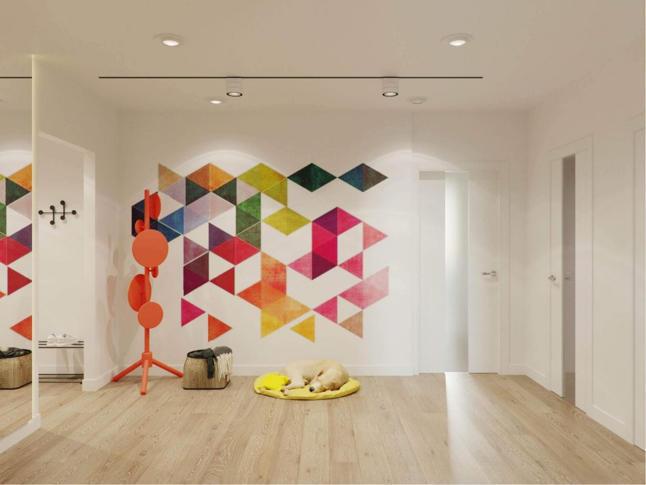 Комната в серо желтых тонах для подростка