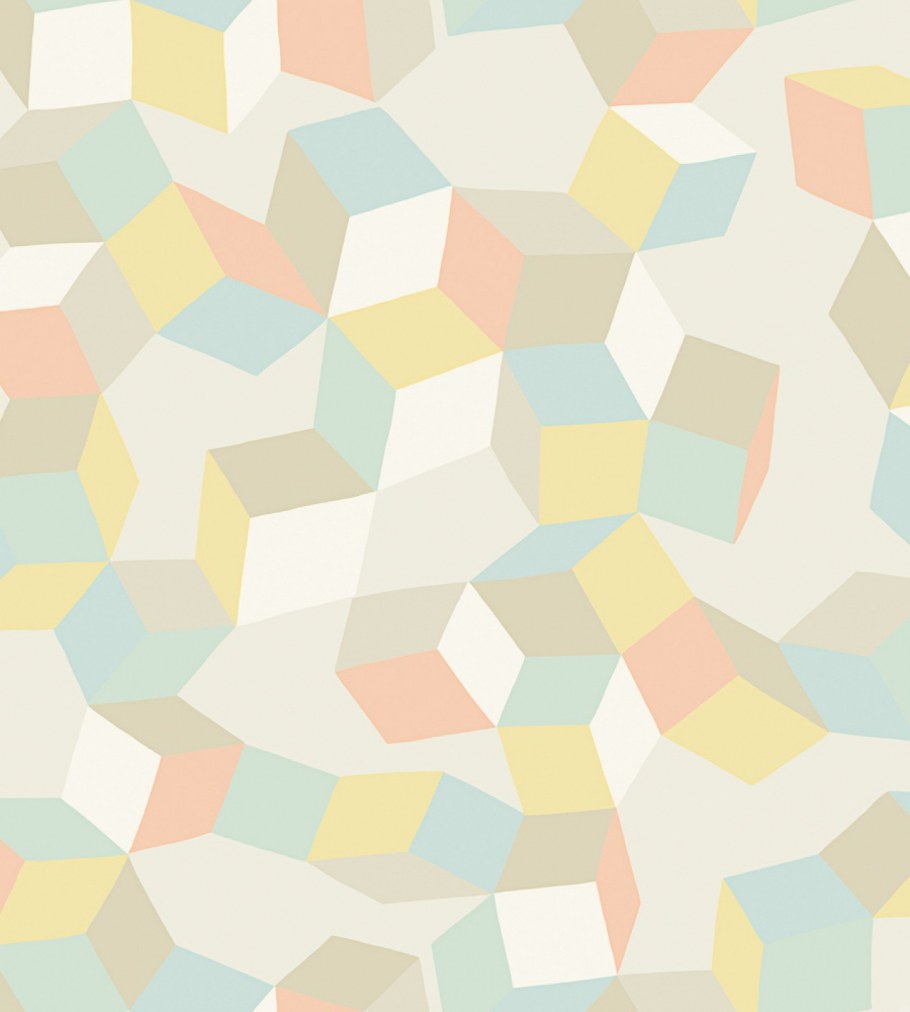 Ромбы в интерьере детской