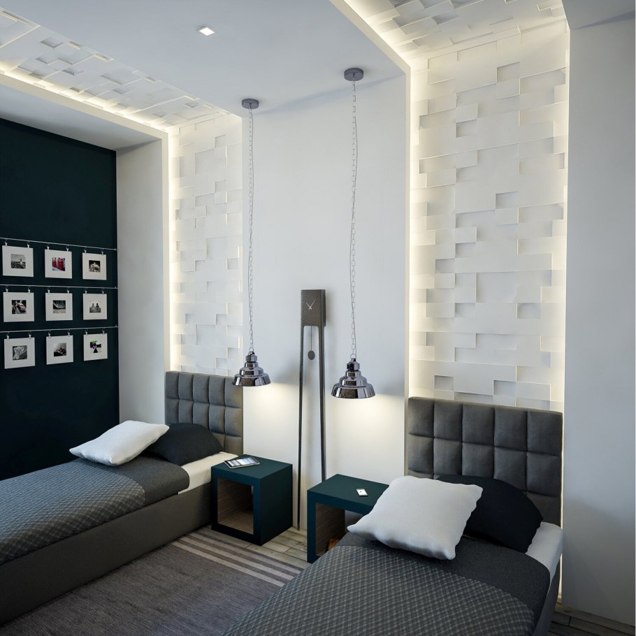 3d гипсовые панели deco line Modern m-48