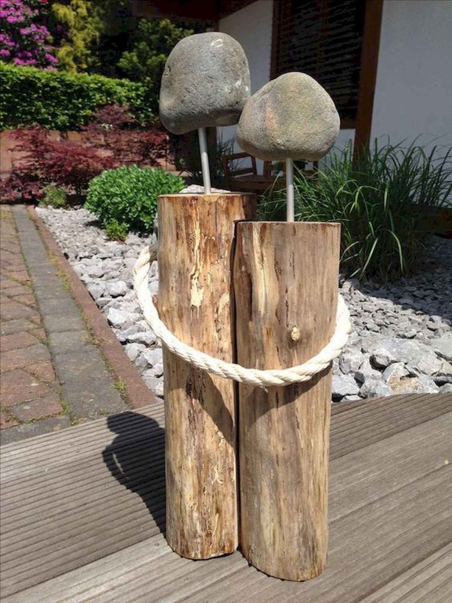 Декор для сада из дерева