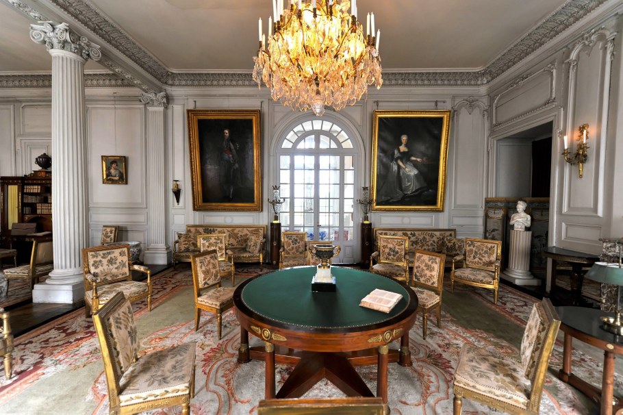 Интерьер замок Valencay