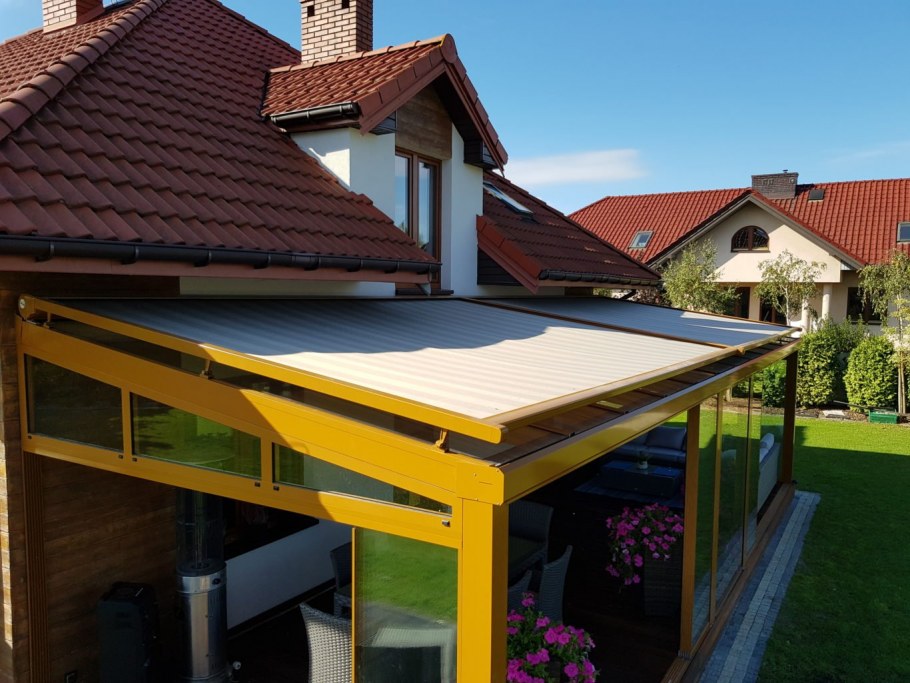 Дом с террасой на крыше