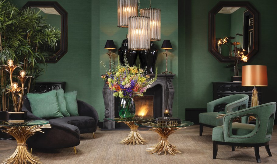 Диван Cubus sk Design зеленый изумрудный