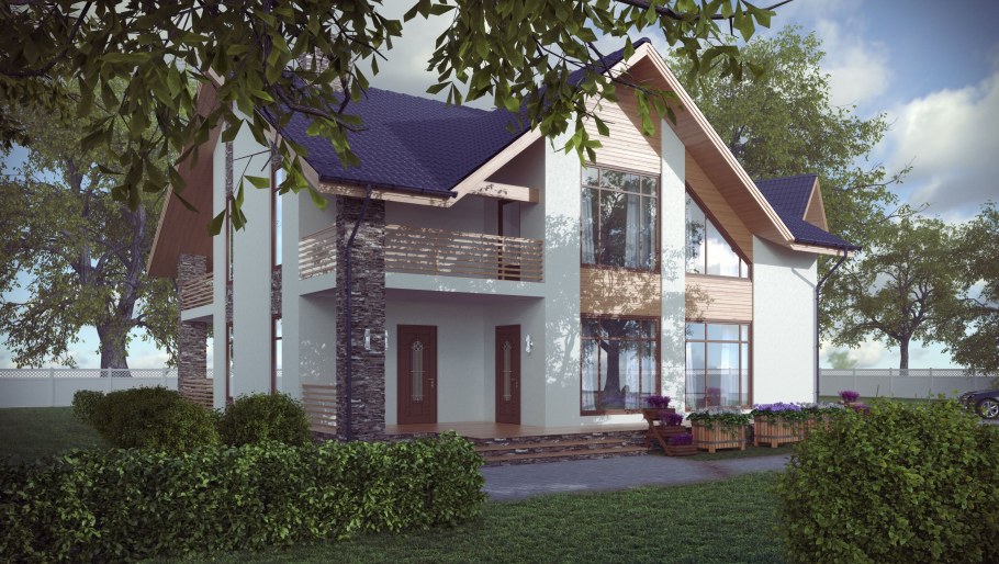 Визуализация проекта дома