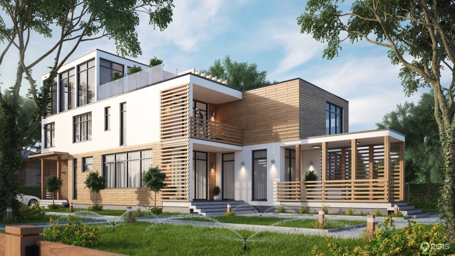 Современные дома