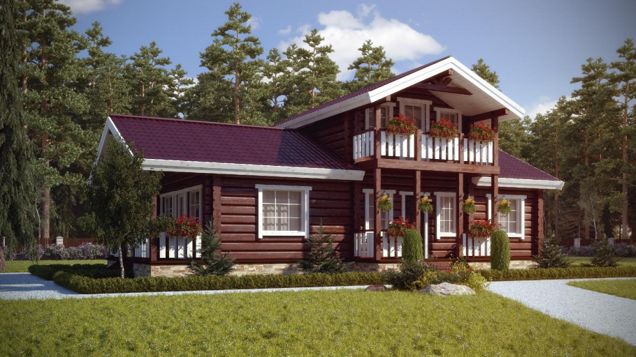 Дом визуализация