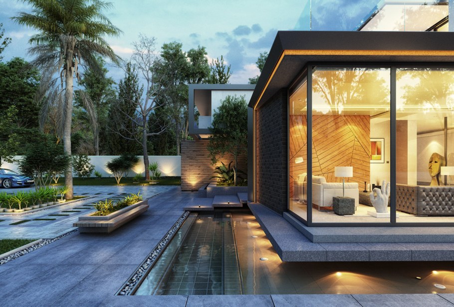 3ds Max экстерьер