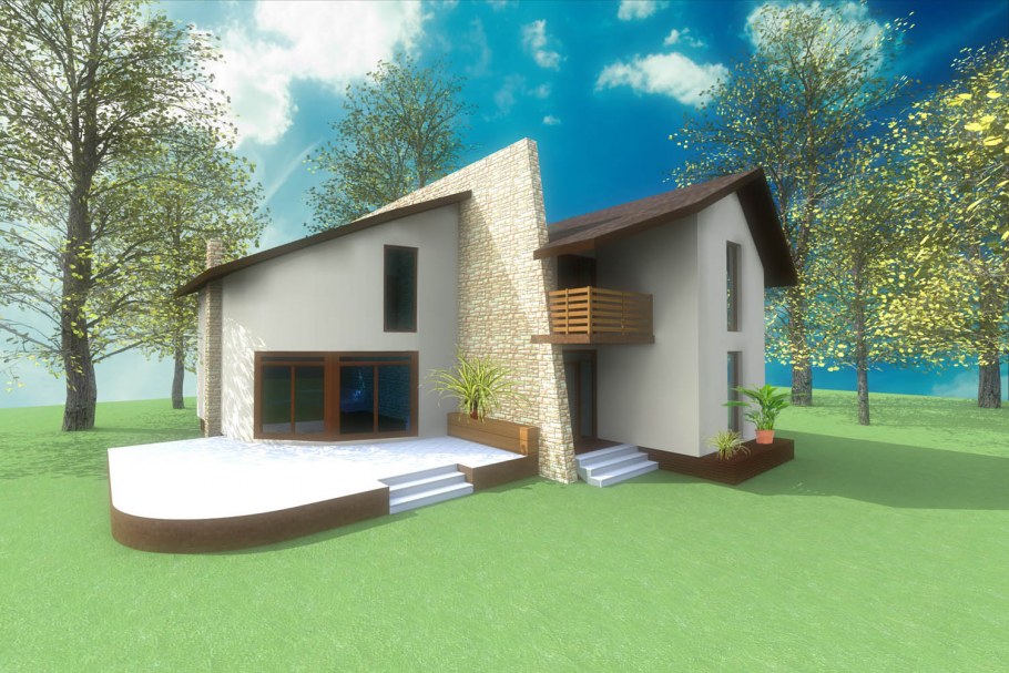 Визуализация проекта дома
