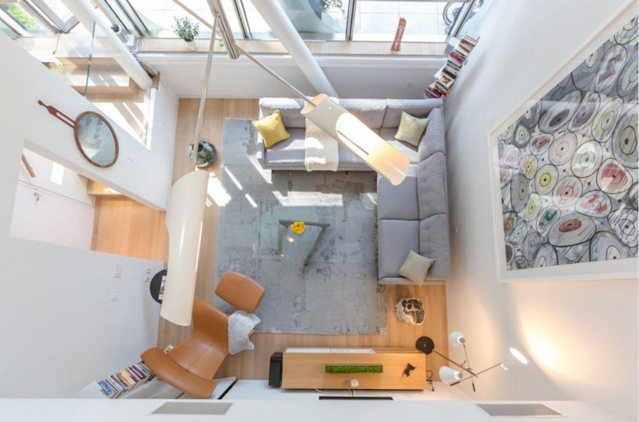 План комнаты вид сверху