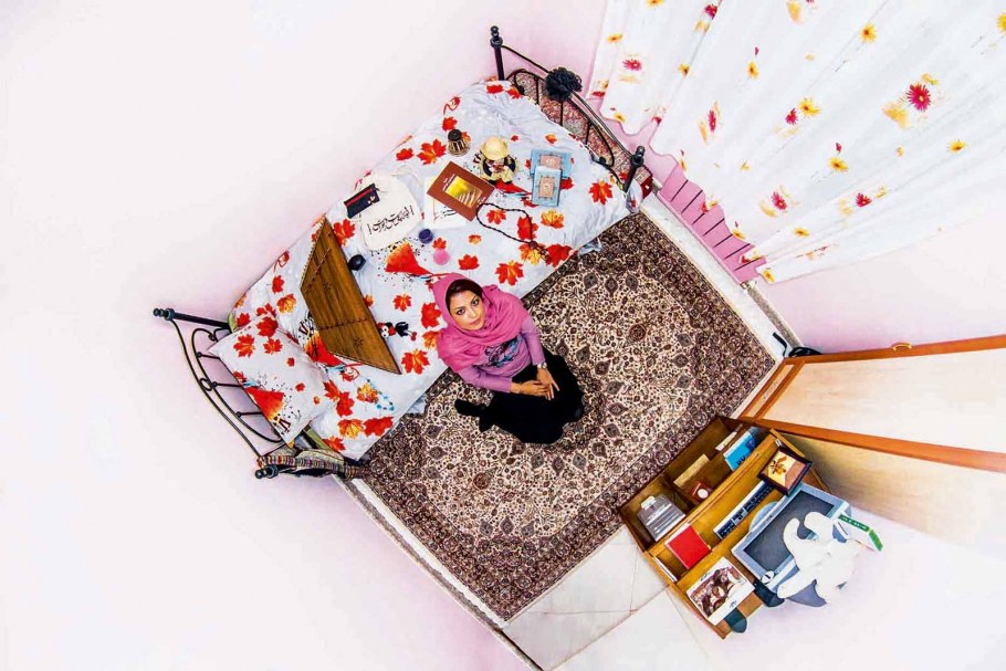 Потолок комнаты сверху