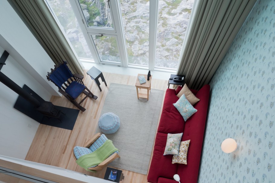 Интерьер комнаты вид сверху