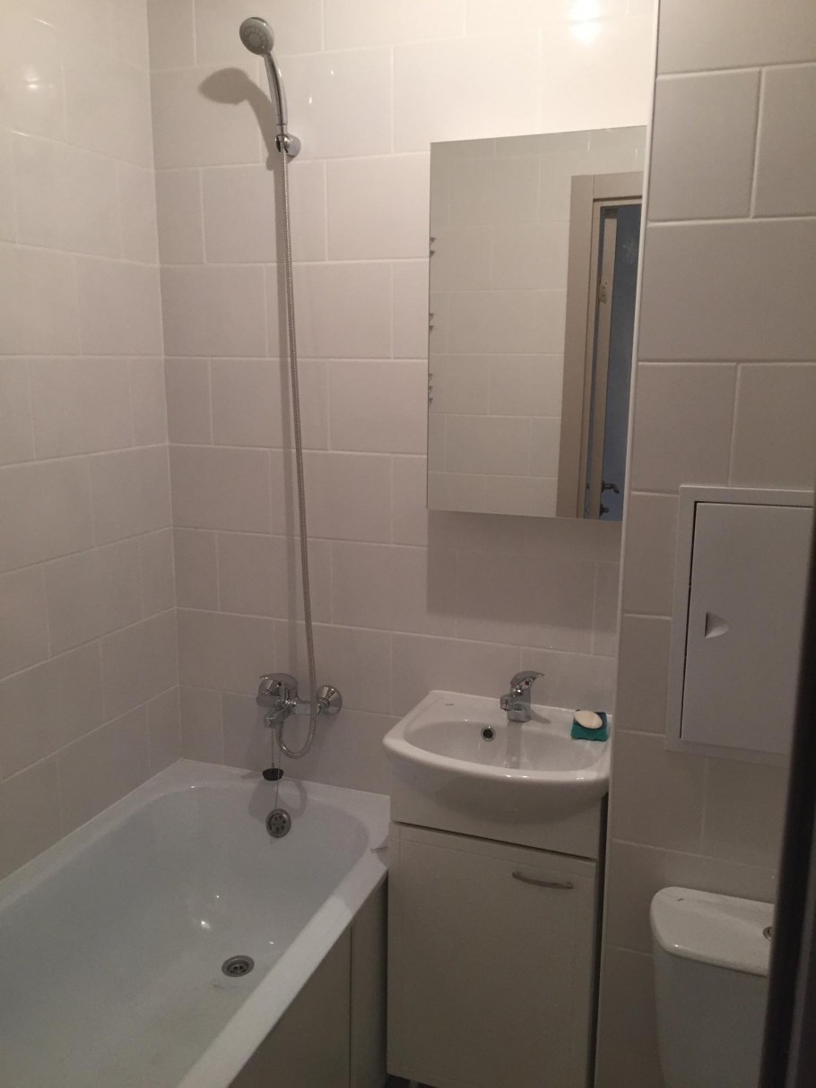 Бюджетный ремонт совмещенного санузла