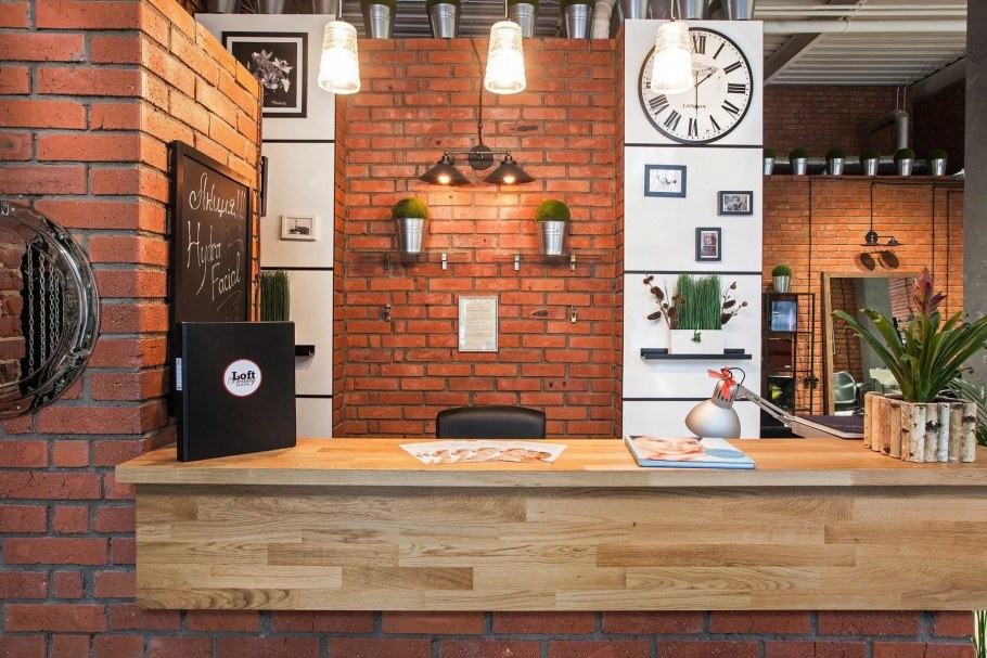 Салон красоты в стиле лофт