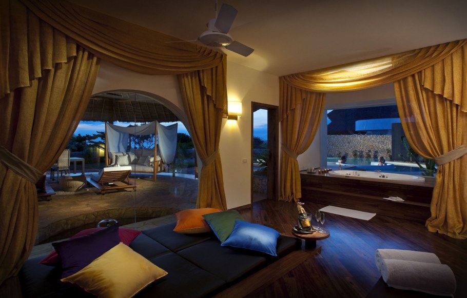 Необычный интерьер