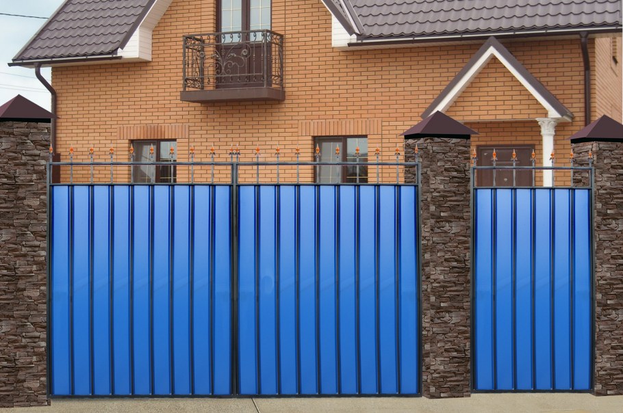 С20 профлист ворота калитки