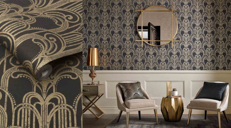 Обои в стиле арт деко