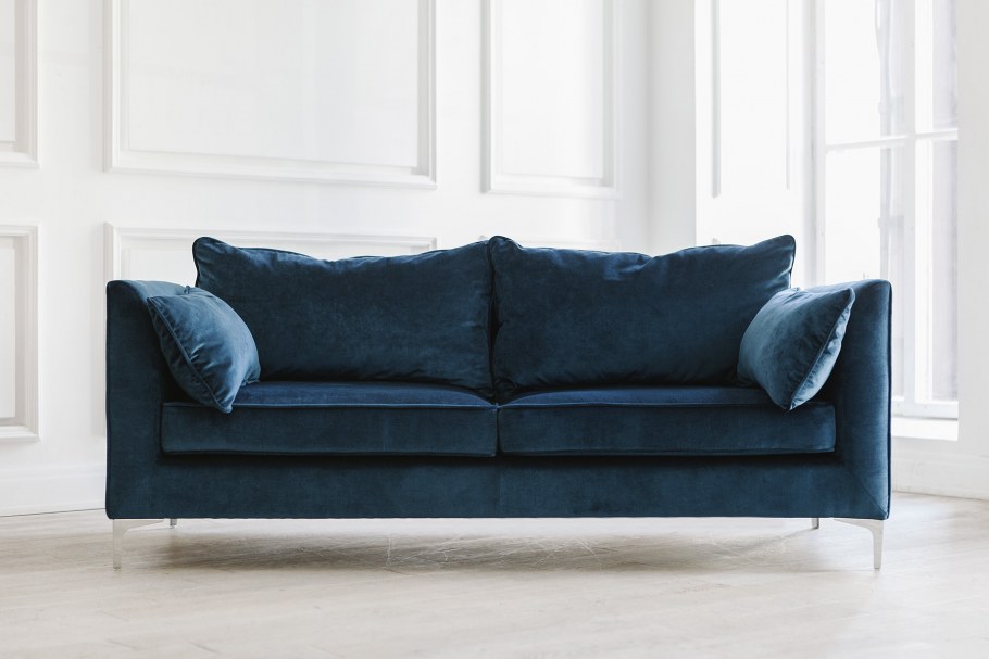 Диван хевит Barhat Blue